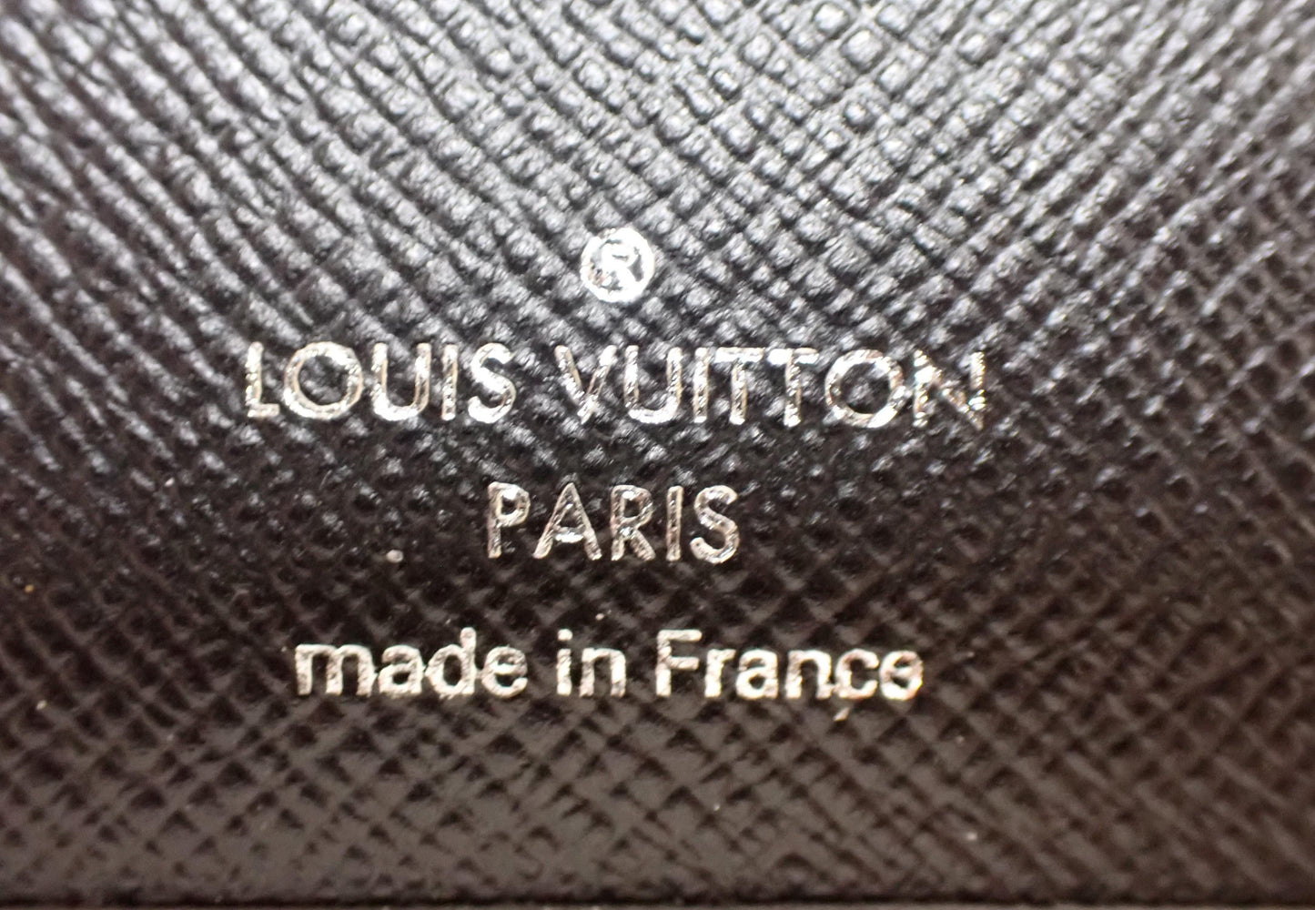 Louis Vuitton Pocket Agenda Cover Taiga Ardoise