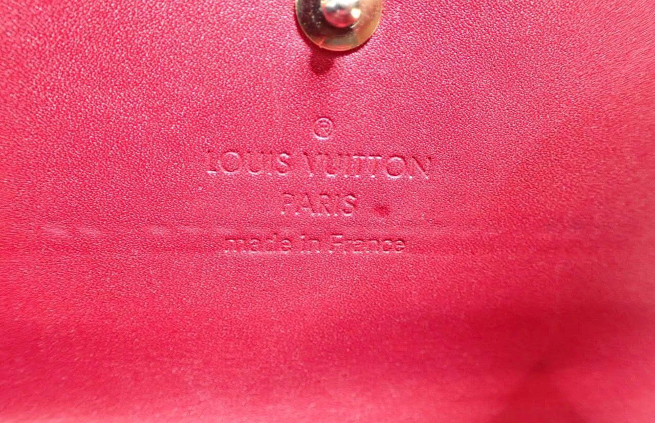 Louis Vuitton Vernis Porte Tresor International