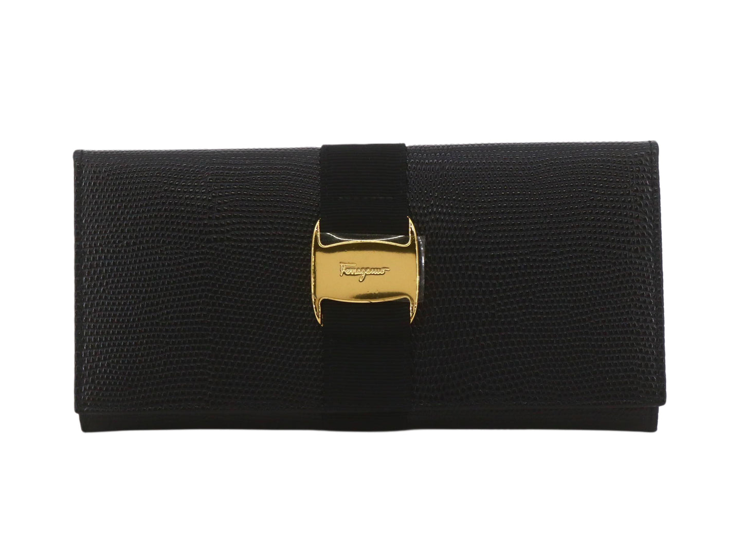 Salvatore Ferragamo Leather Printed Wallet