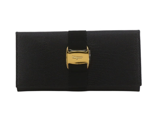 Salvatore Ferragamo Leather Printed Wallet