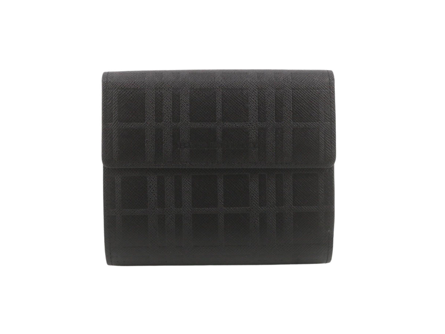Burberry Embossed Check Continental Wallet