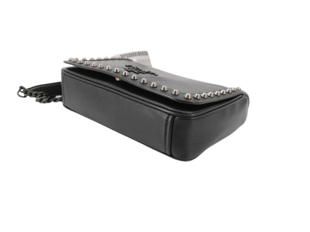 Prada Studded Glace Shoulder bag