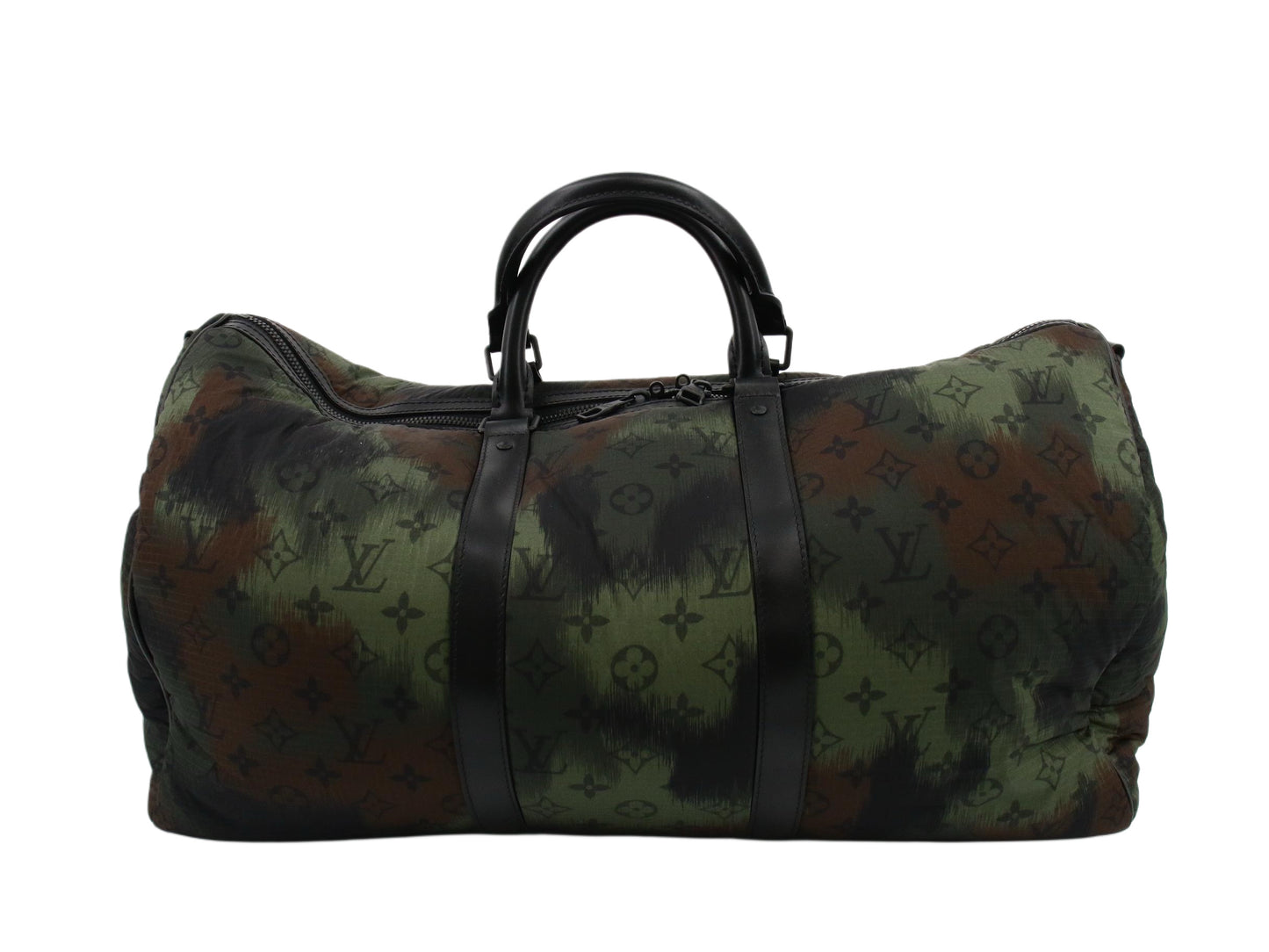 Louis Vuitton Keepall Bandouliere 50 Camouflage Monogram