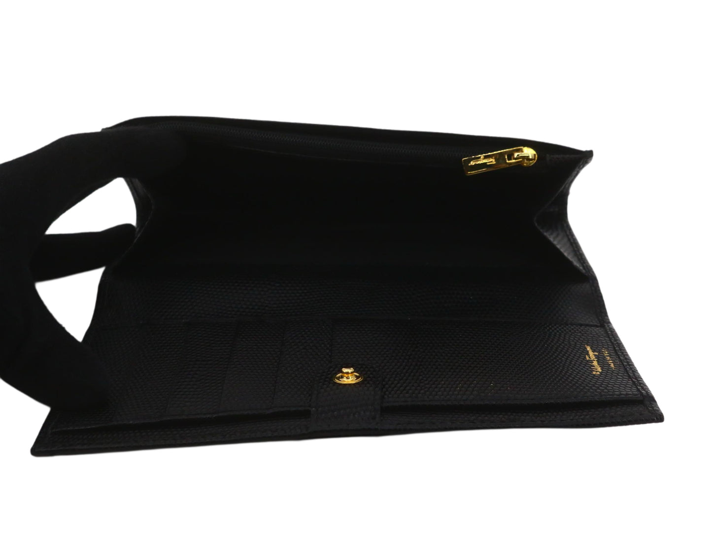 Salvatore Ferragamo Leather Printed Wallet