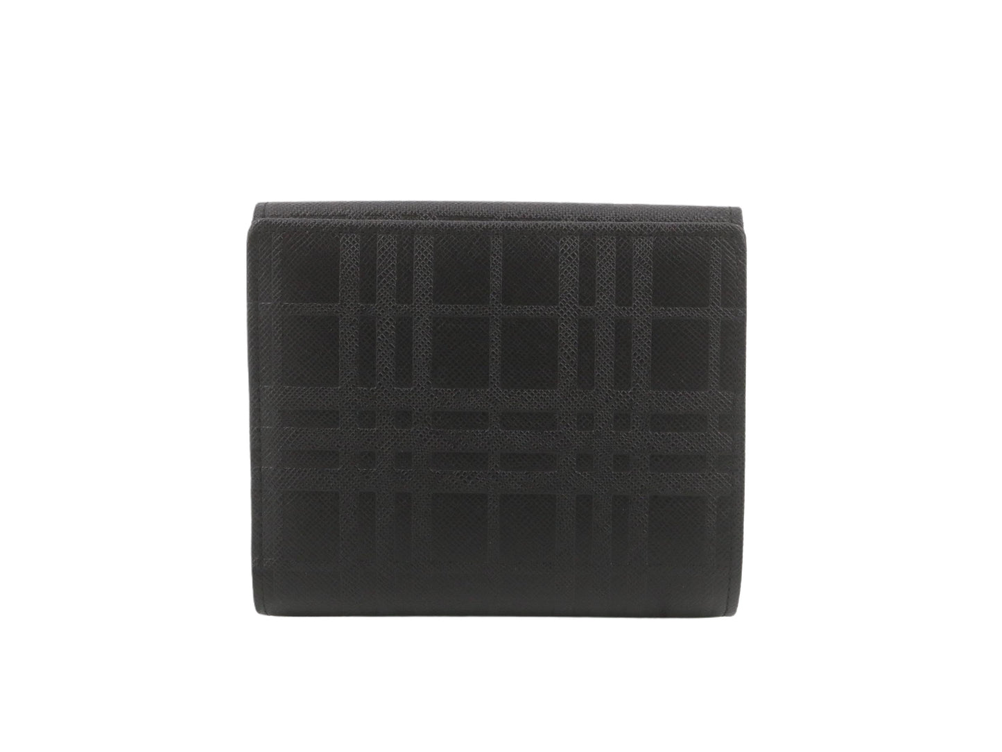 Burberry Embossed Check Continental Wallet