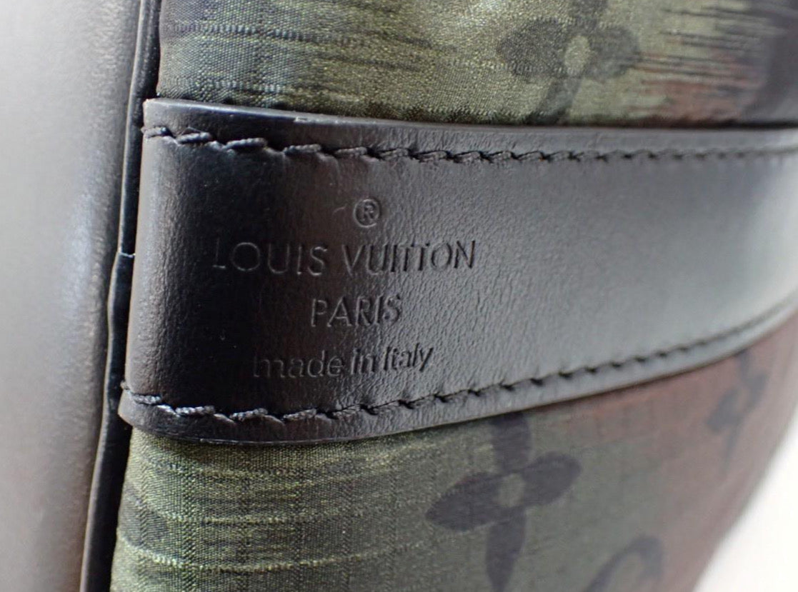Louis Vuitton Keepall Bandouliere 50 Camouflage Monogram