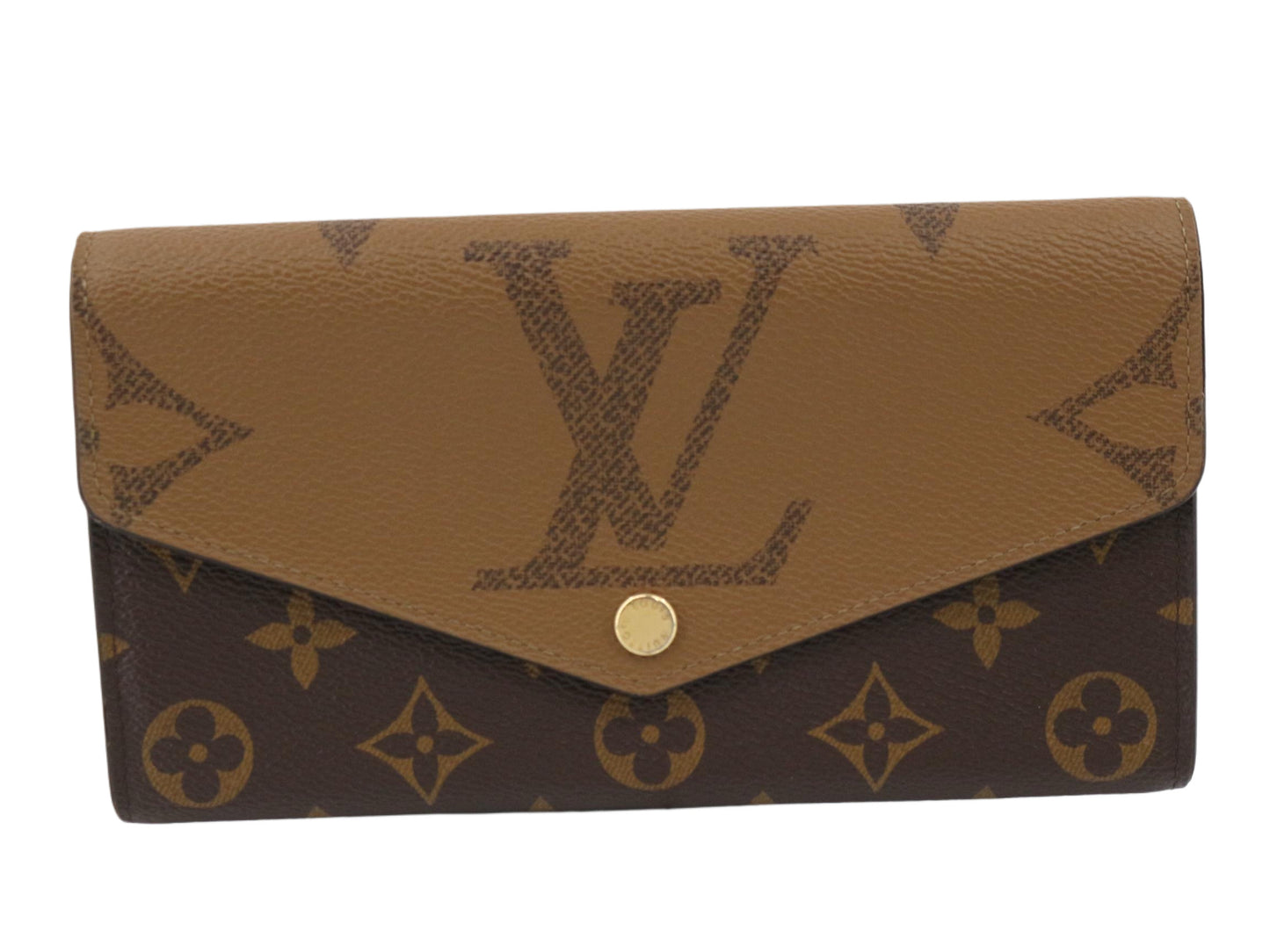 Louis Vuitton  Reverse Monogram Giant Sarah Wallet