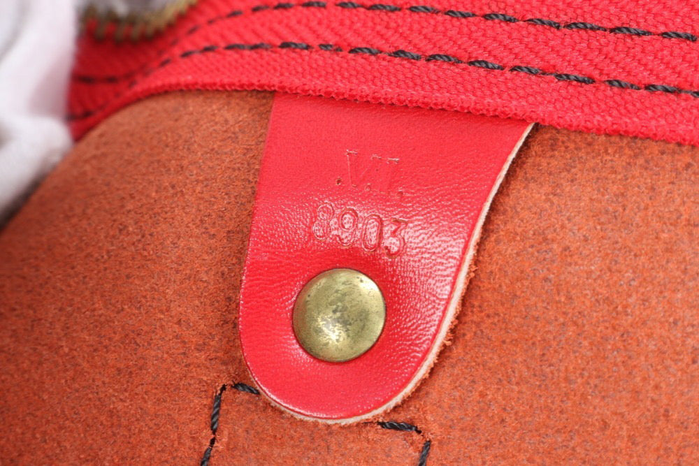 Louis Vuitton Keepall 55 Castillian Red