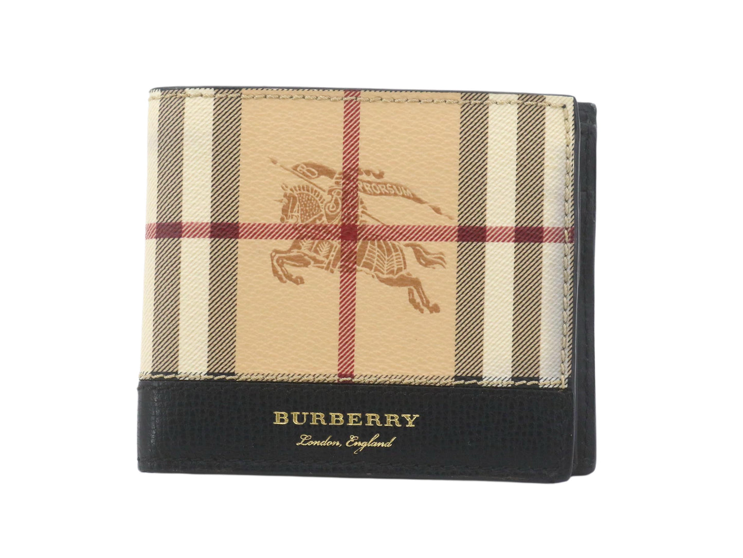 Burberry Haymarket Check bi-fold wallet