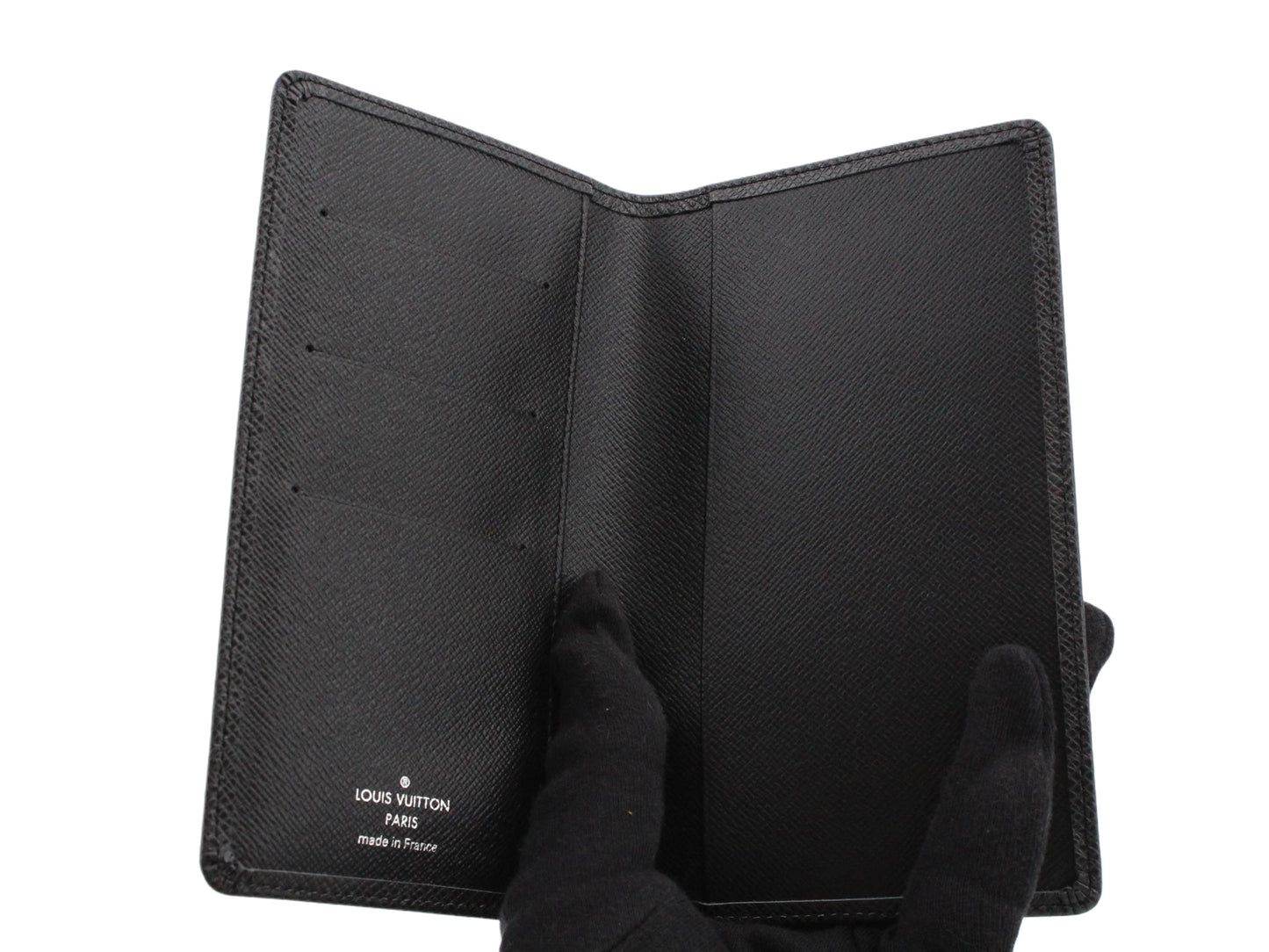 Louis Vuitton Pocket Agenda Cover Taiga Ardoise