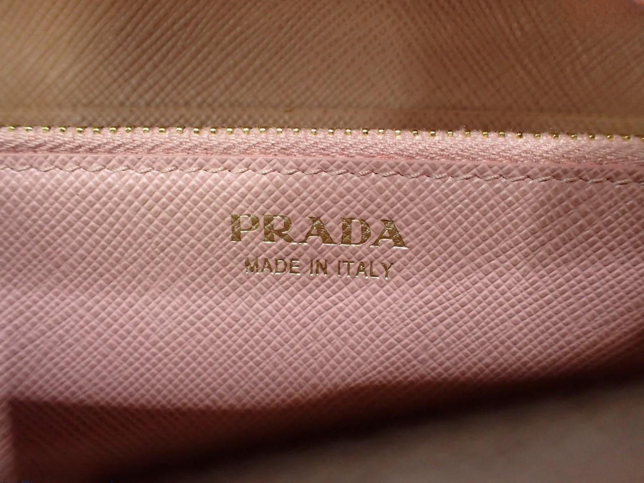 Prada saffiano long wallet