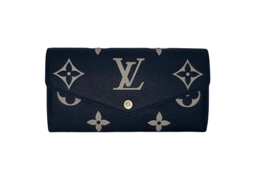 Louis Vuitton Sarah Bicolor Monogram  In Empreinte leather