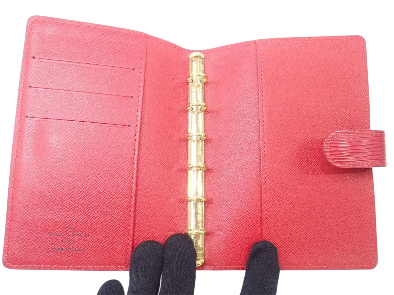 Louis Vuitton Vintage Epi Small Ring Agenda Cover
